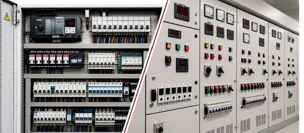 Control panels and switchgear assemblies built by Dinesh Electronics